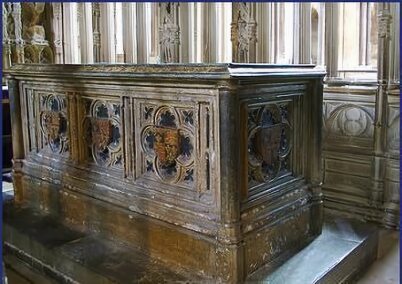 Tomb of Arthur Tudor at Worcester Cathedral