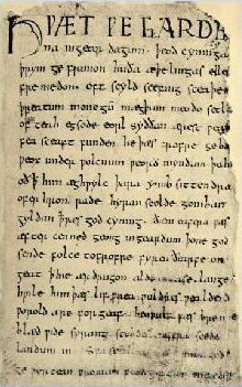 Beowulf manuscript
