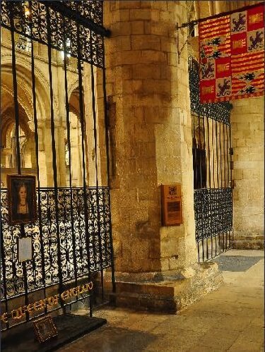 Tomb of Catherine of Aragon at Peterborough Cathedral