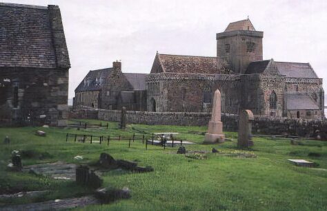 Cemetery at Iona Abbey