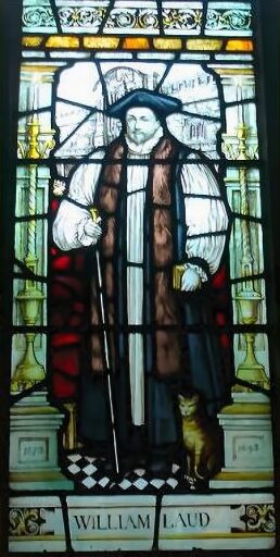William Laud in stained glass
