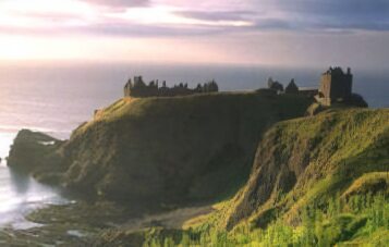 The Dark Age fortress of Dunnottar