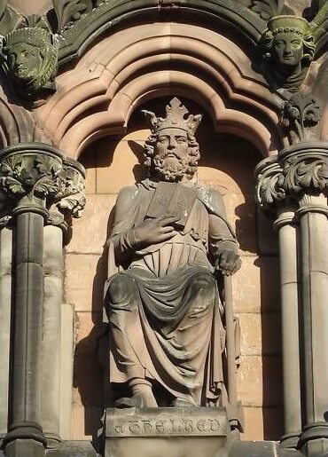 Ethelred I from Lichfield Cathedral