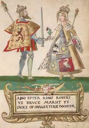 Robert the Bruce and Elizabeth de Burgh