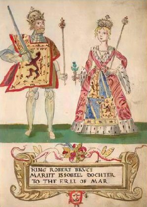 Robert the Bruce and Isabella of Mar