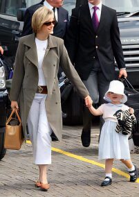 Sophie with her daughter, Lady Louise Mountbatten-Windsor